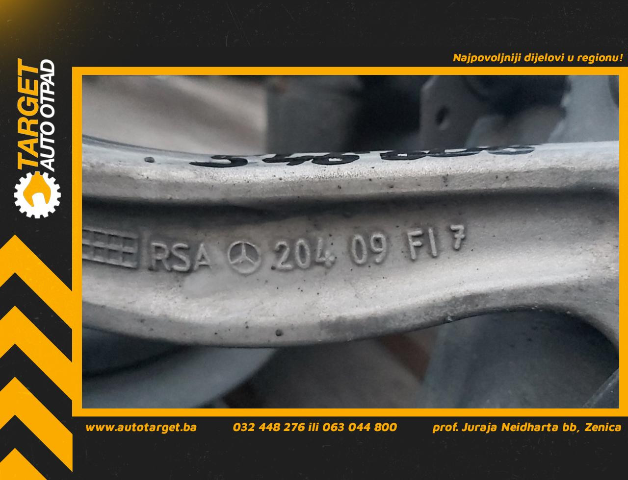 DIJELOVI RAME MERCEDES C KLASA (W205/S205) > 14-18 2.1 20409FI7