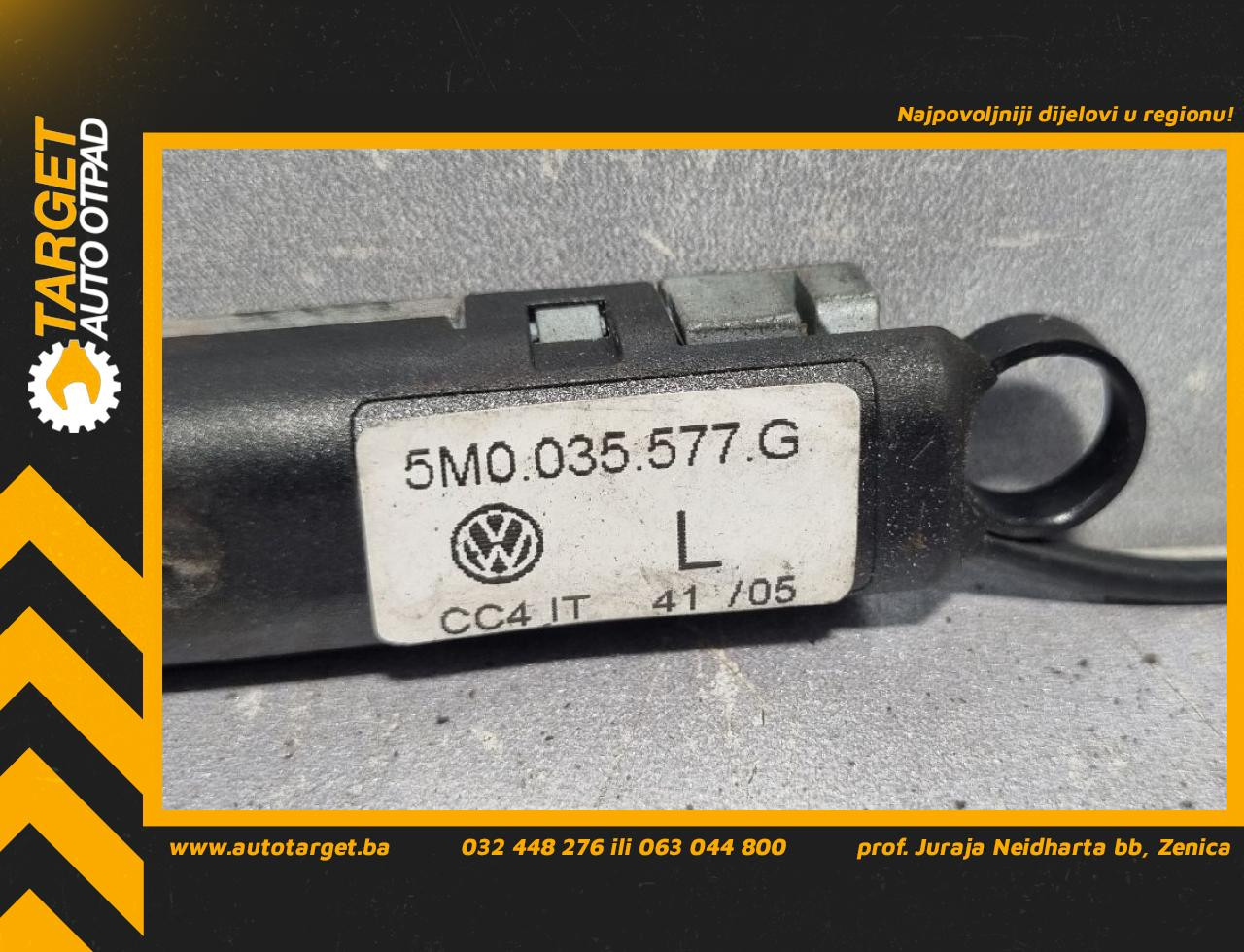 DIJELOVI ANTENA VW GOLF PLUS > 09-14 5M0035577G