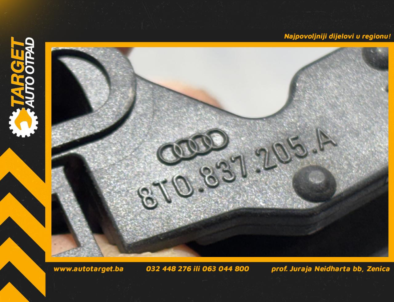 RUCKA VRATA AUDI A5 (8T) SPORTBACK > 11-17 8T0837205A