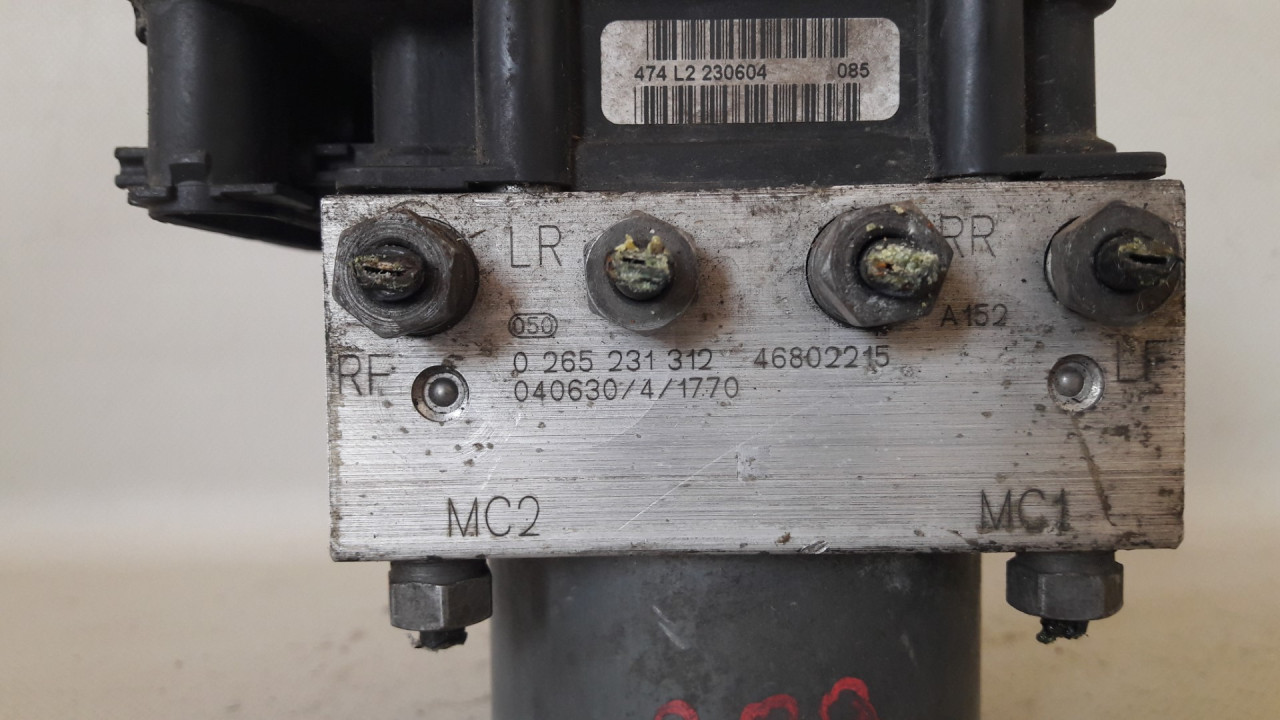 ABS ELEKTRONIKA FIAT PANDA > 03-11 0265231312 026580030