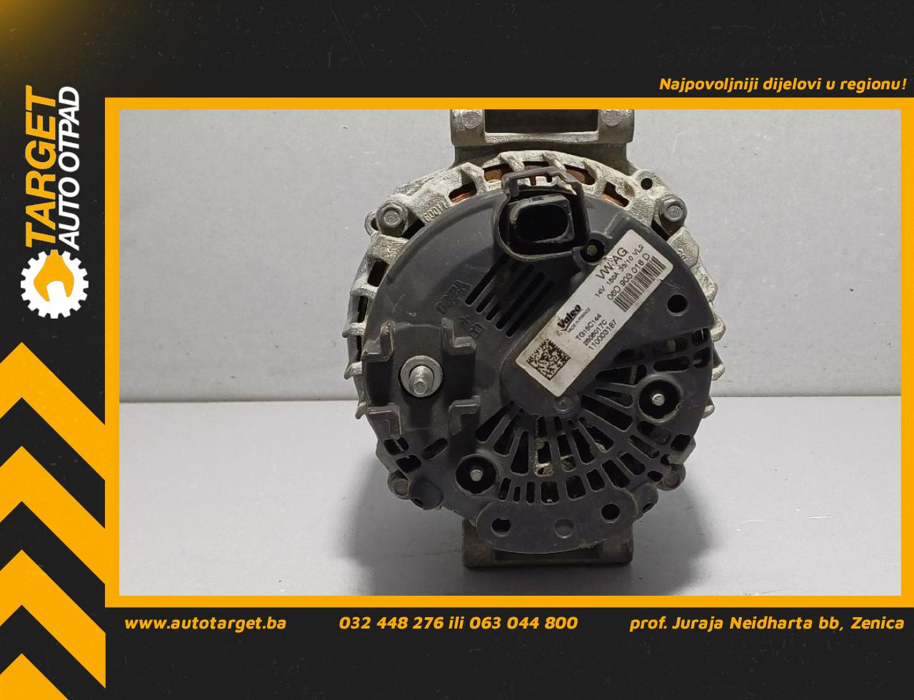 DIJELOVI ALTERNATOR AUDI A6 > 08-11 2.0 06D903016D