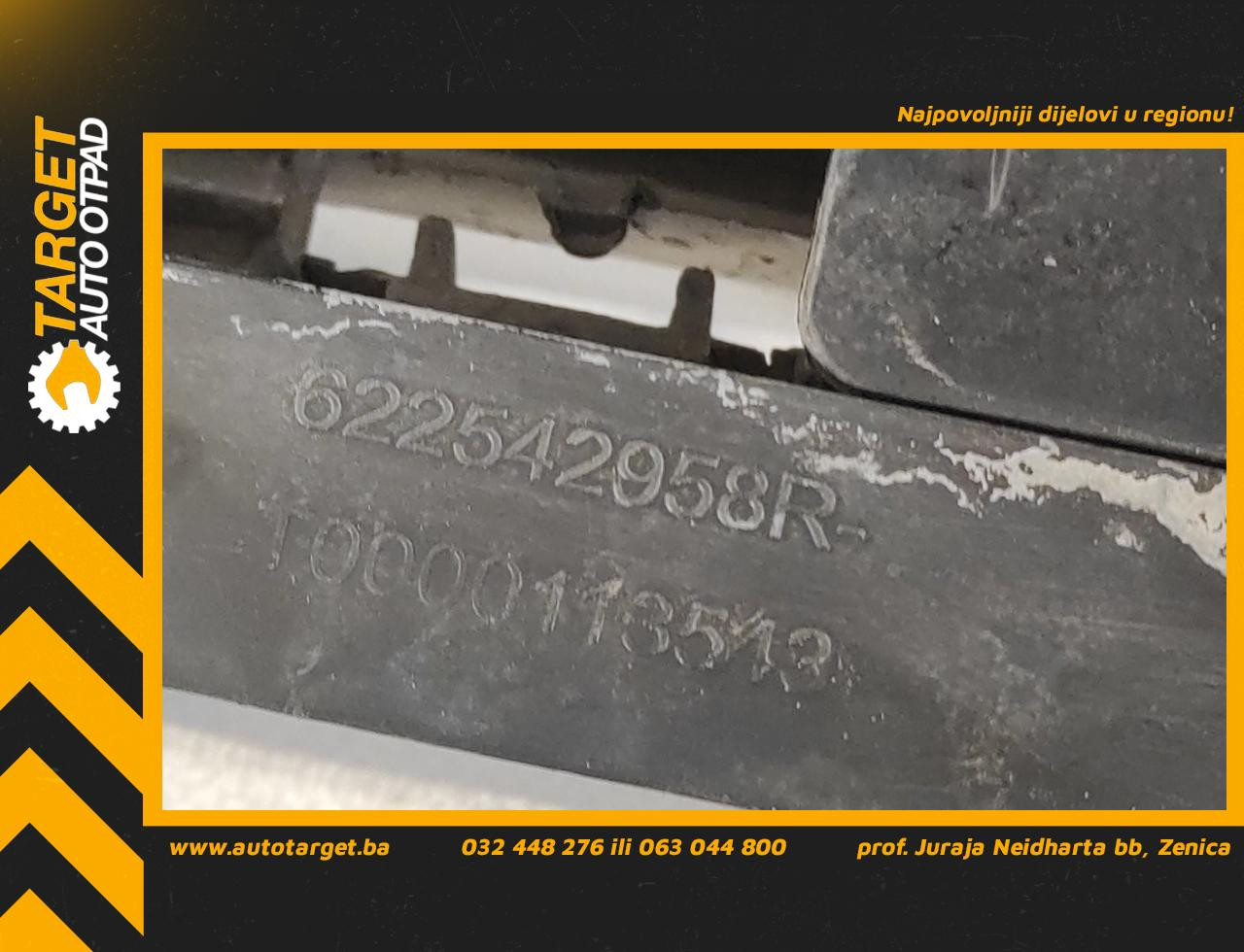 DIJELOVI RESETKA BRANIKA RENAULT CLIO > 09-12 622542958R
