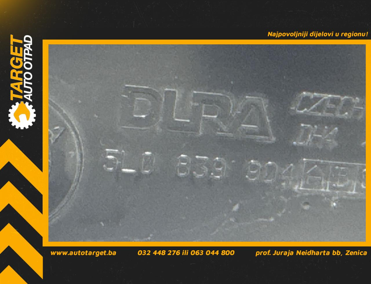 DIJELOVI LAJSNA SKODA YETI > 10-13 2.0 5L0839904