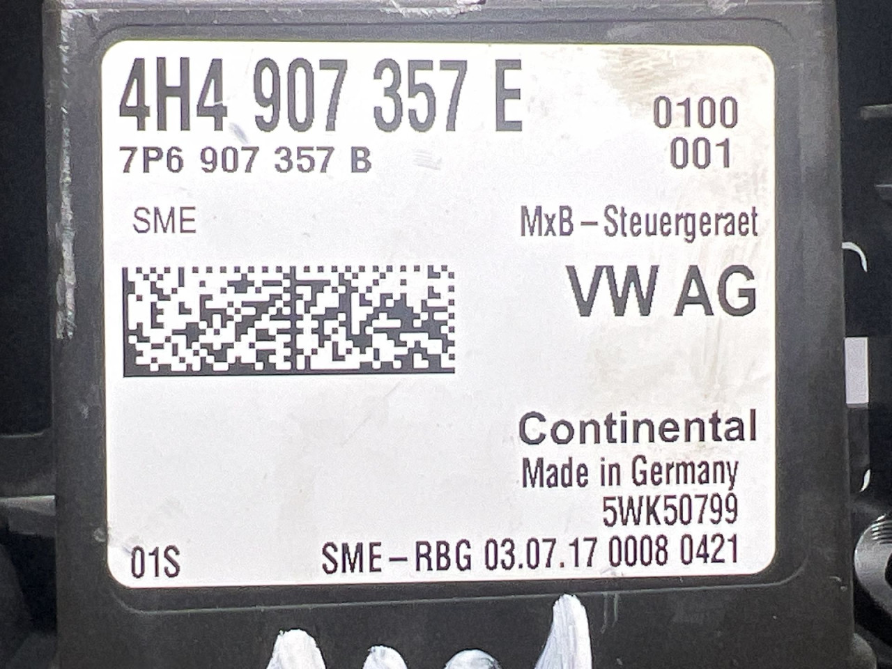 ELEKTRONIKA MODUL AUDI A7 > 14 - 18 4H4907357E