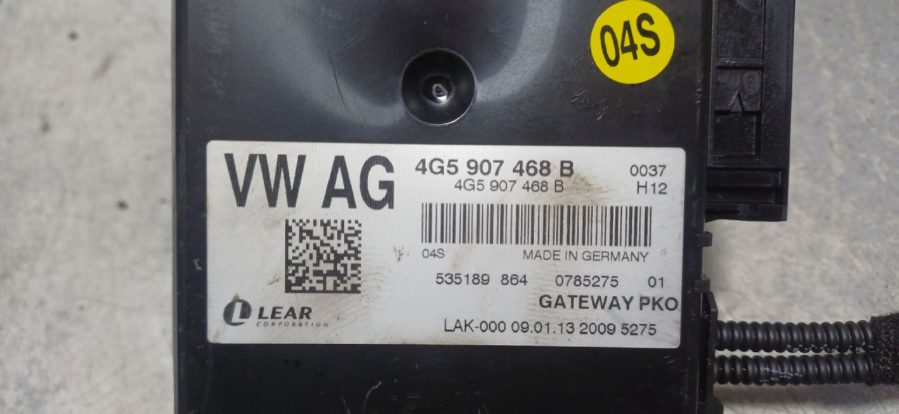 ELEKTRONIKA MODUL AUDI A6 4G > 11-14 4G5907468B