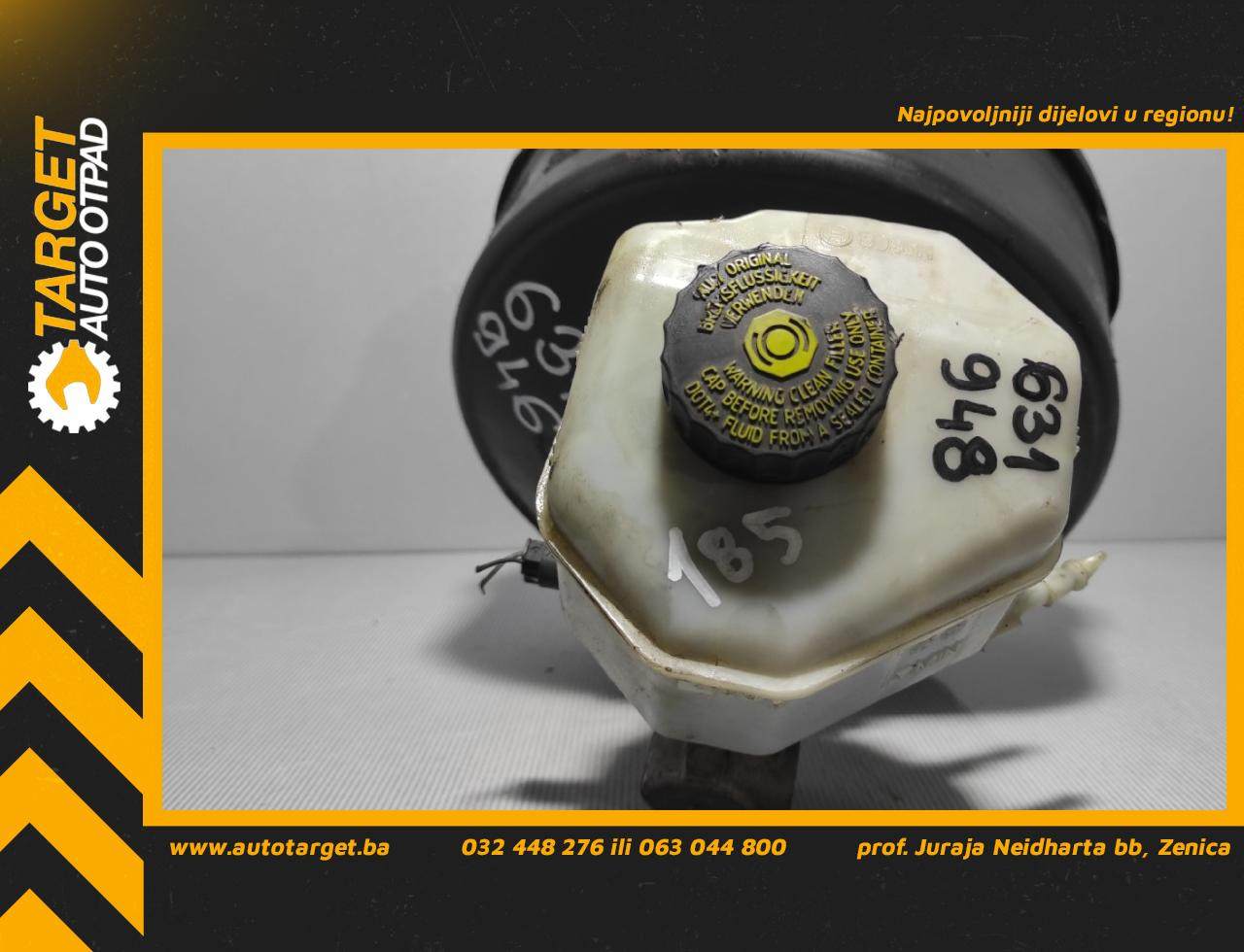 GLAVNI KOCIONI CILINDAR MERCEDES SPRINTER > 06-13 A0004