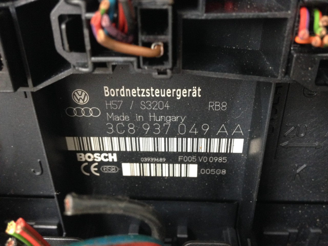 ELEKTRONIKA MODUL VW PASSAT B6 > 05-10 3C8937049AA 3C89