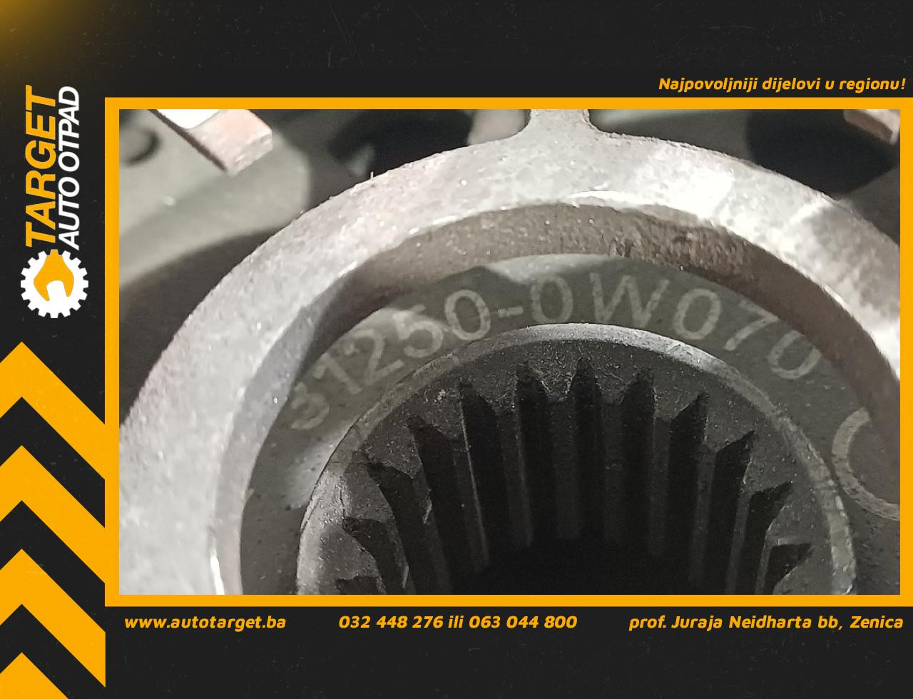 DIJELOVI LAMELA LEXUS IS > 05-12 2.2 312500W070
