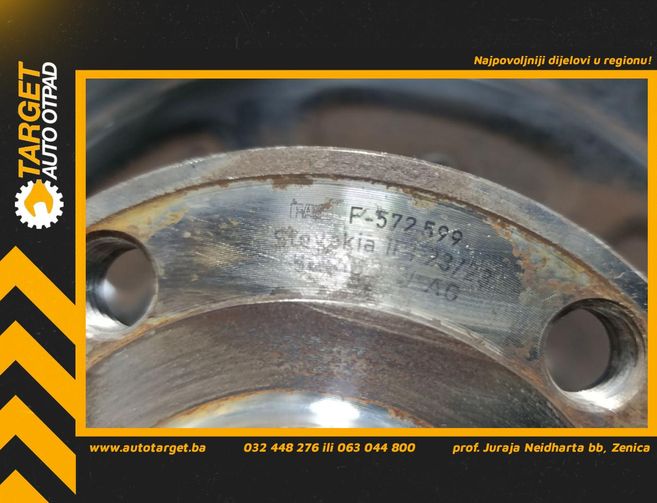 DIJELOVI LEZAJ TOCKA VW GOLF 8 > 19- 2.0 F572599