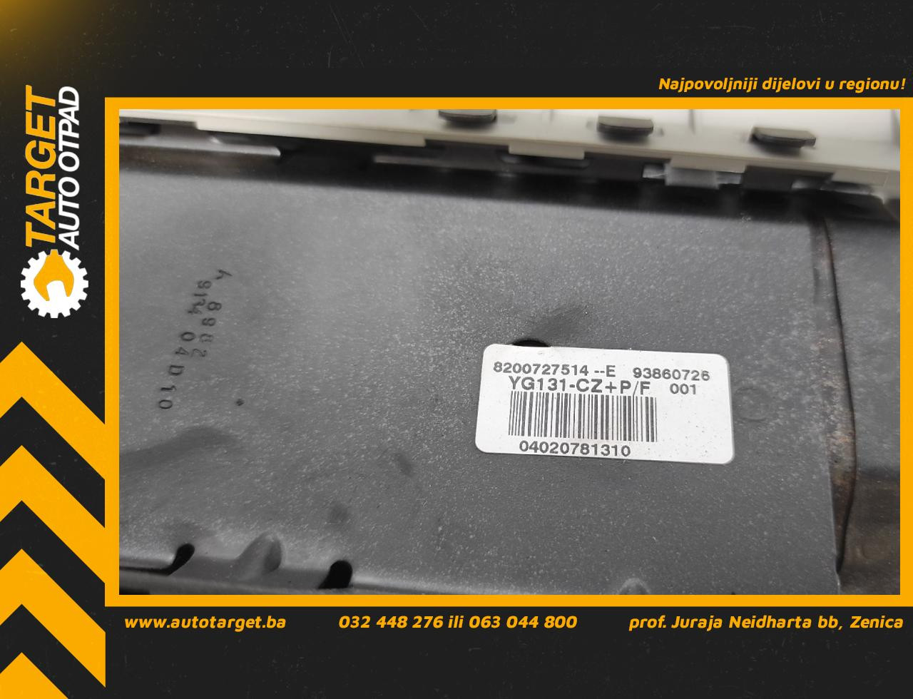 AIRBAG SUVOZACA NISSAN PRIMASTAR > 07-15 8200727514E