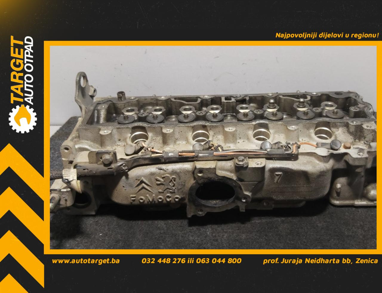 GLAVA MOTORA PEUGEOT 508 > 11-14 9684504780