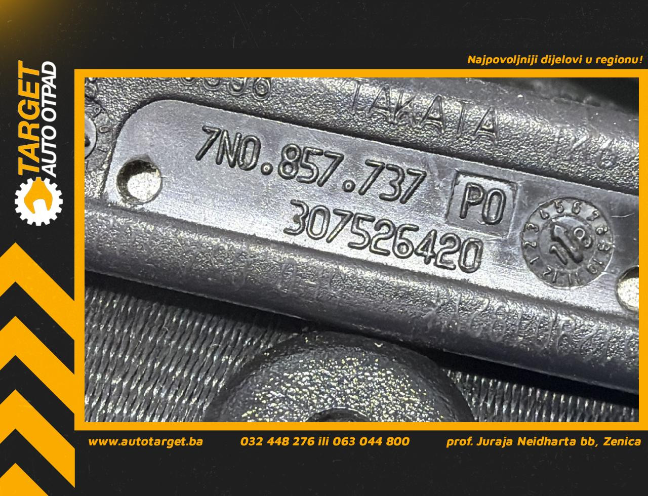 DIJELOVI POJAS SKODA OCTAVIA > 17-19 1.6 7N0857737