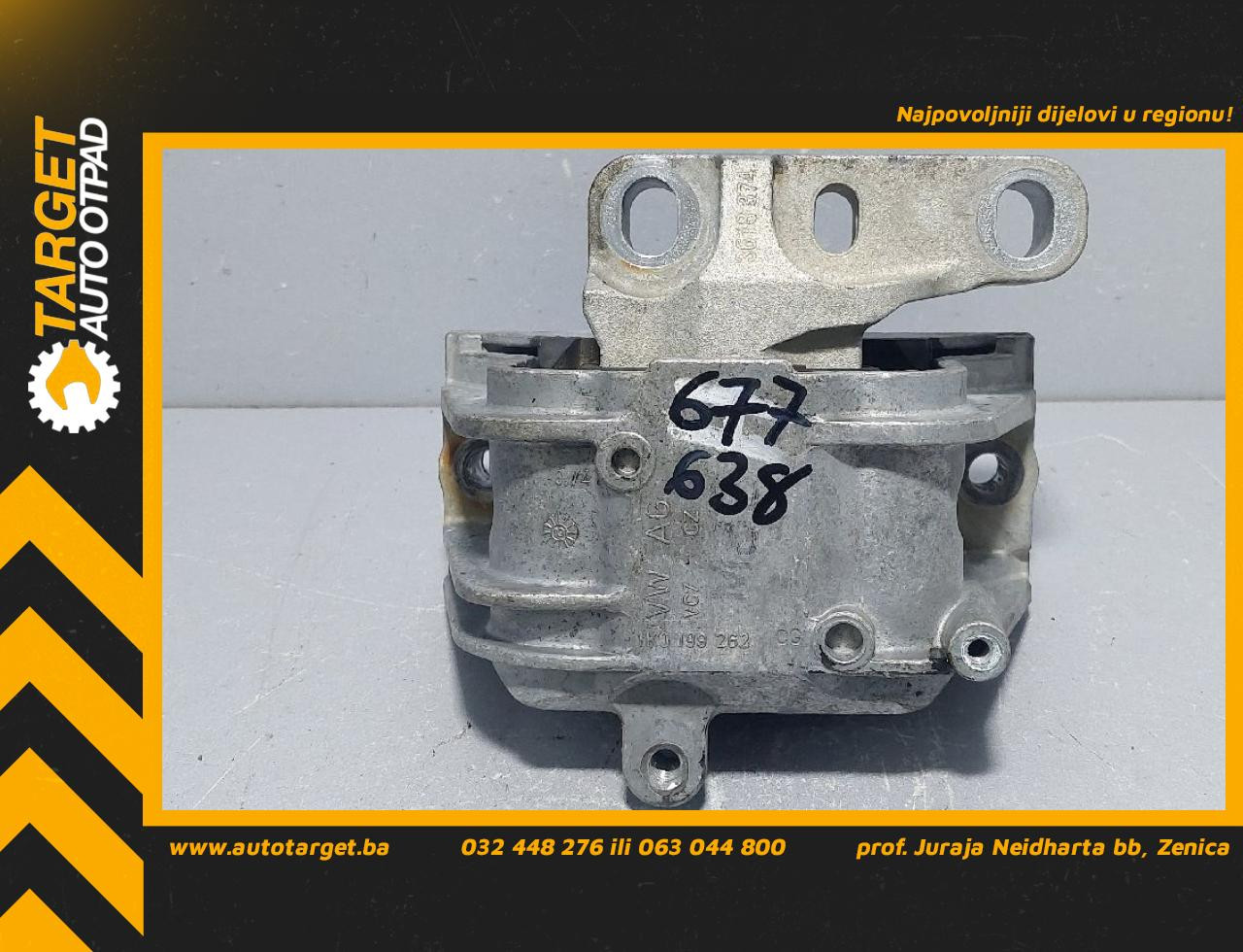 NOSAC MOTORA VW GOLF 6 > 08-12 1K0199262CG