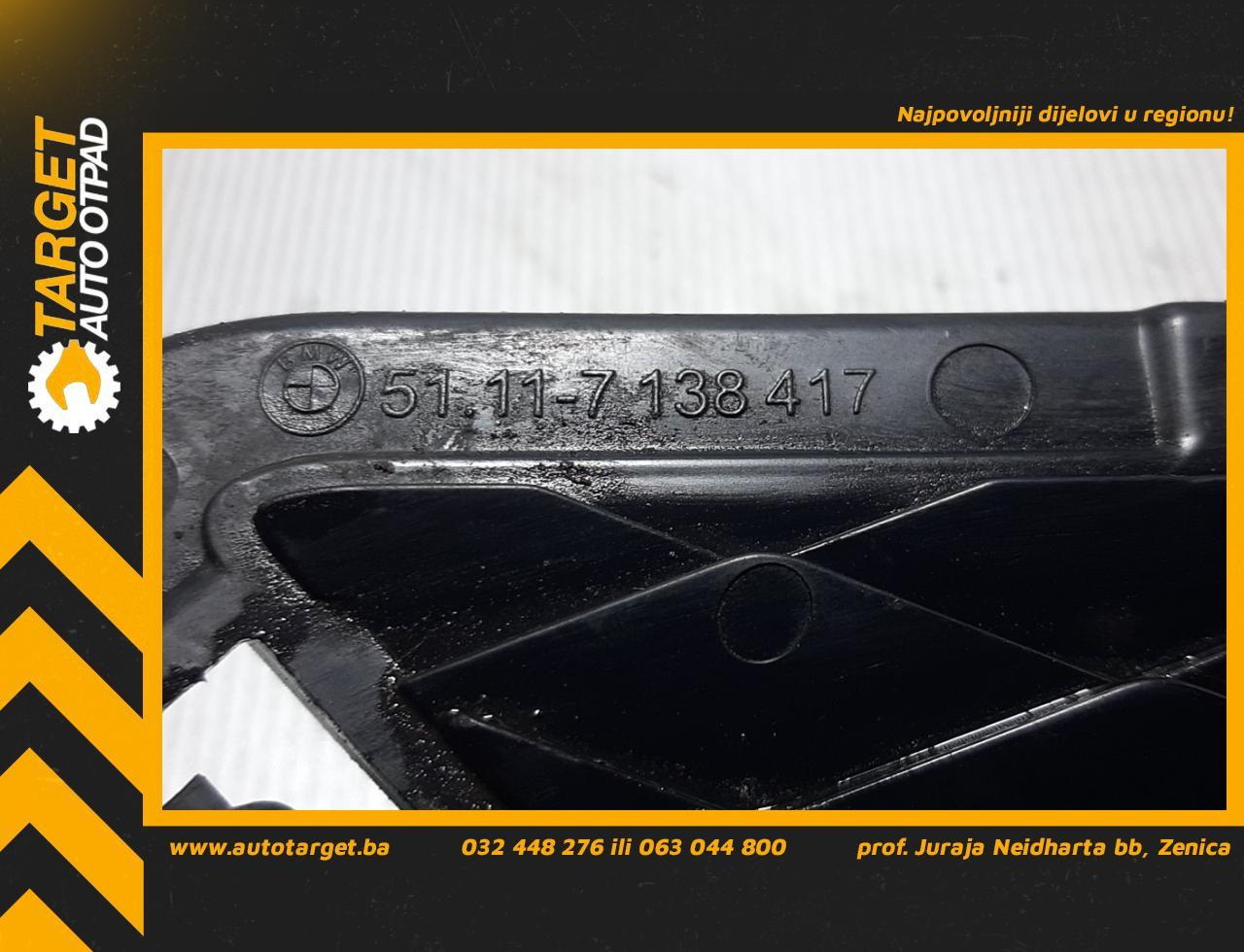PLASTIKA BRANIKA BMW SERIJA 3 (E90/E91) > 05-09 7138417