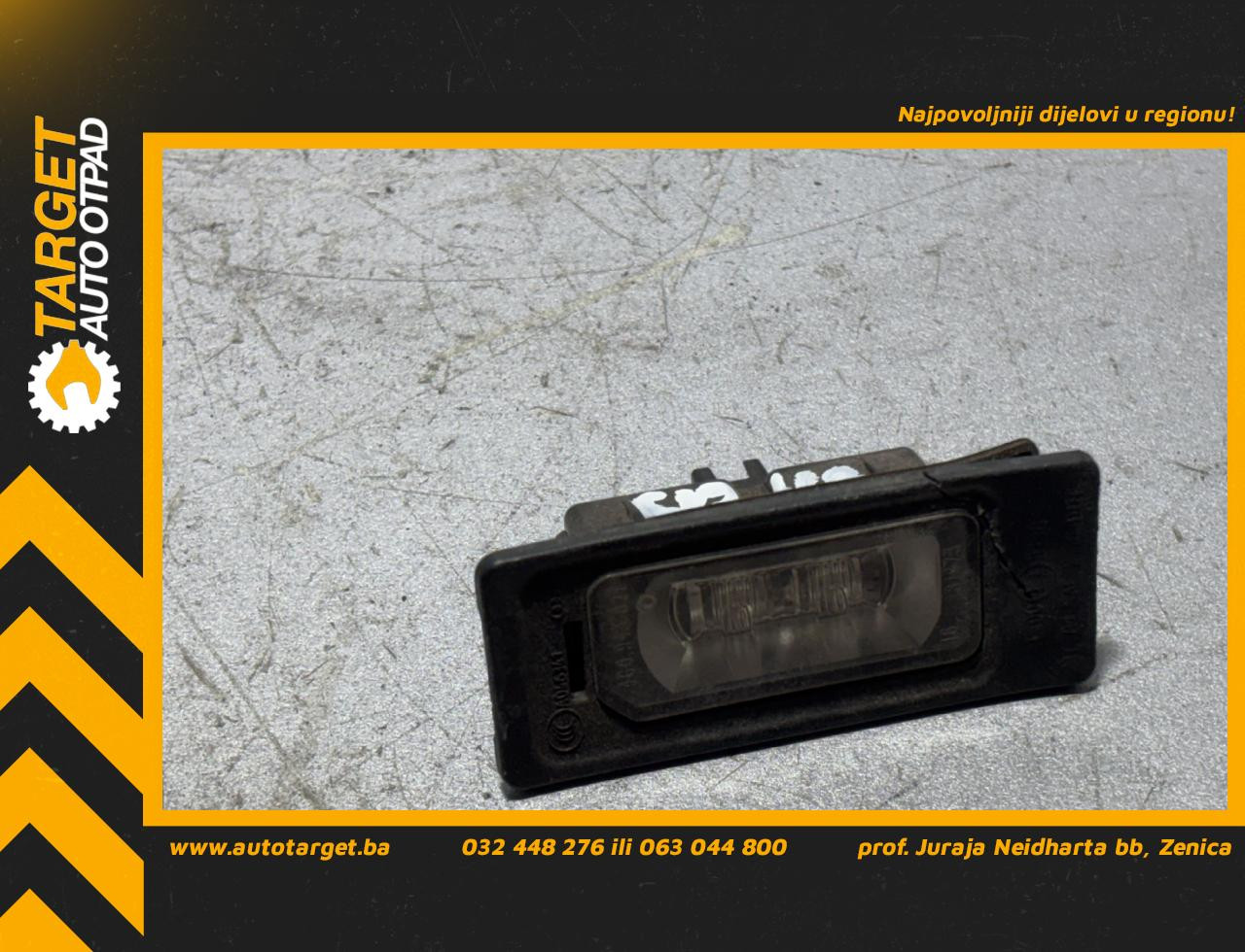 DIJELOVI RASVJETA TABLICA AUDI A4 (B8) > 12-15 2.0 4G0943021