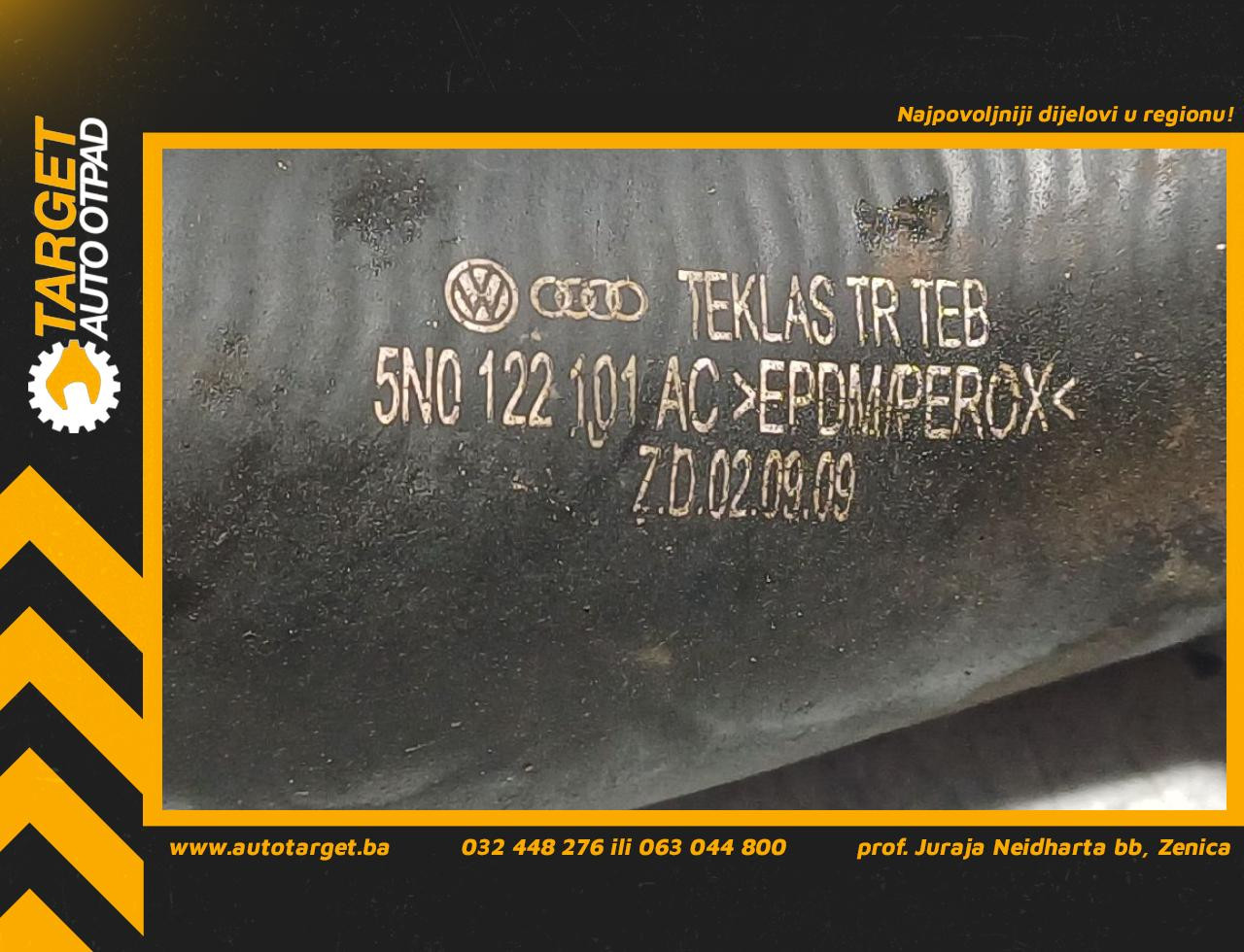 DIJELOVI CRIJEVO VW TIGUAN > 11-15 2.0 5N0122101AC