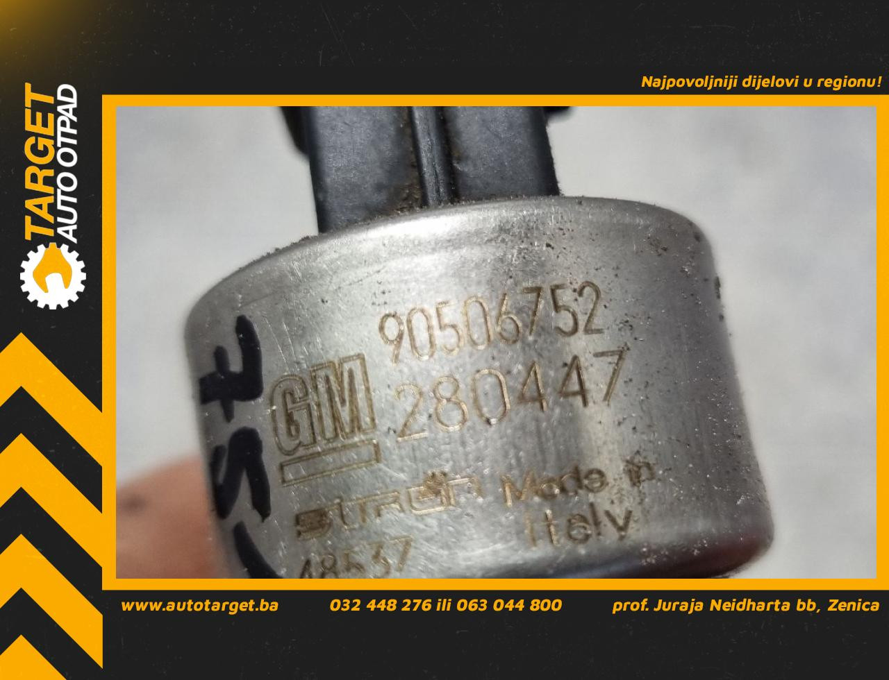 DIJELOVI PRESOSTAT KLIME OPEL OMEGA B > 94-99 90506752