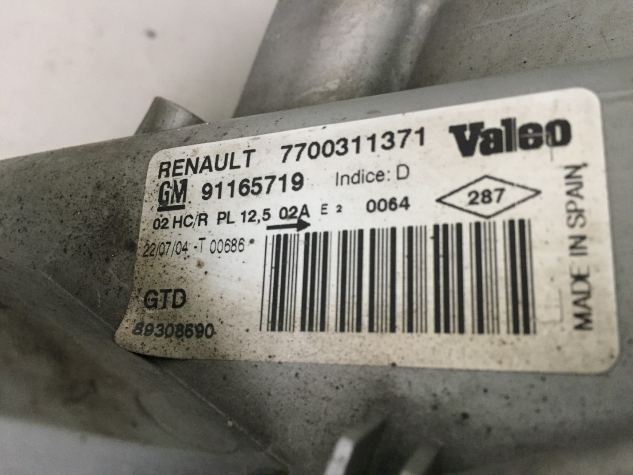 DIJELOVI FAR RENAULT TRAFIC > 00-06 7700311371