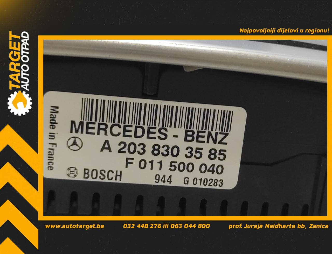 PREKIDACI KLIME MERCEDES C KLASA (W203) > 00-04 A2038303585