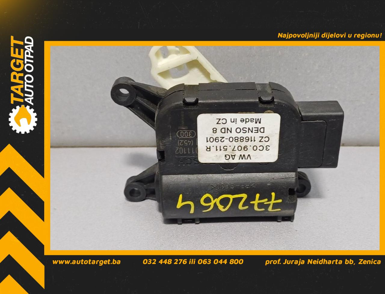 DIJELOVI MOTORIC KLAPNE VW PASSAT CC > 08-11 2.0 3C0907511R