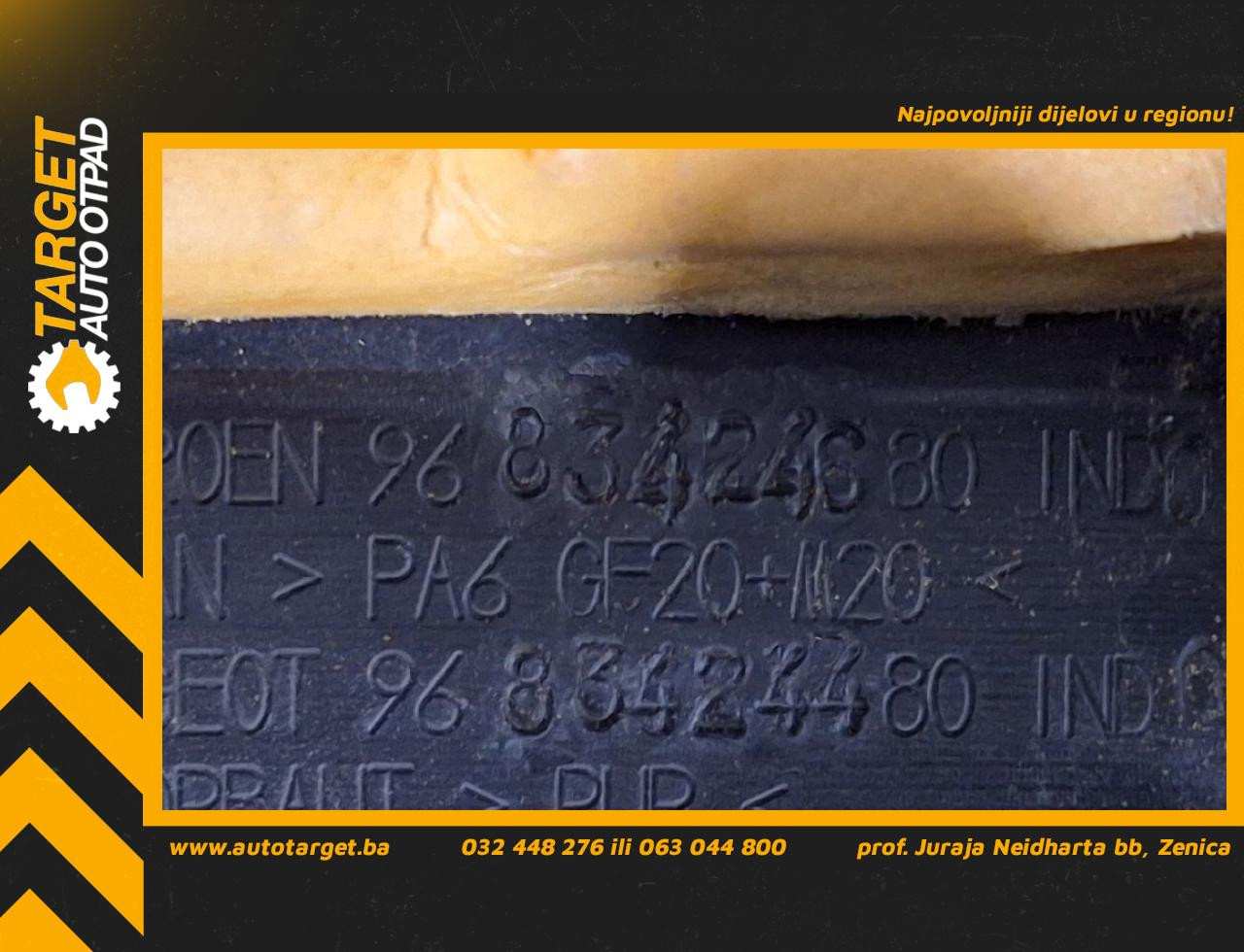 DIJELOVI POKLOPAC MOTORA CITROEN C5 > 08-10 2.0 9683424680