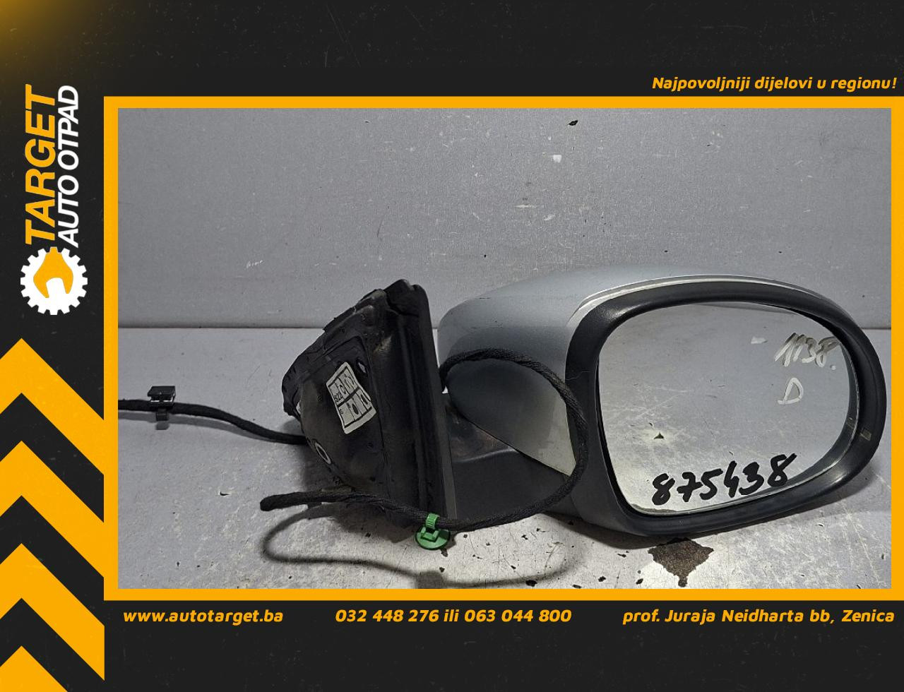DIJELOVI RETROVIZOR VW TIGUAN > 07-11 2.0 5N2857502L