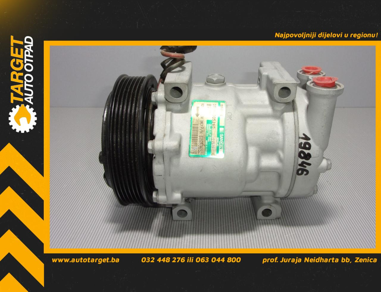 KOMPRESOR KLIME ALFA ROMEO 156 > 03-05 60653652 0958600