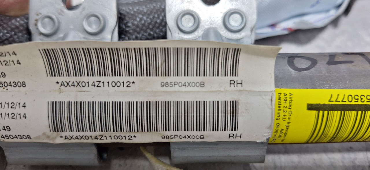 KROVNI AIRBAG NISSAN NAVARA PATHFINDER > 10-15 985P04X0