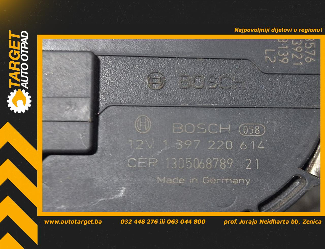 MOTORIC PREDNJEG BRISACA PEUGEOT 508 > 11-14 1397220614
