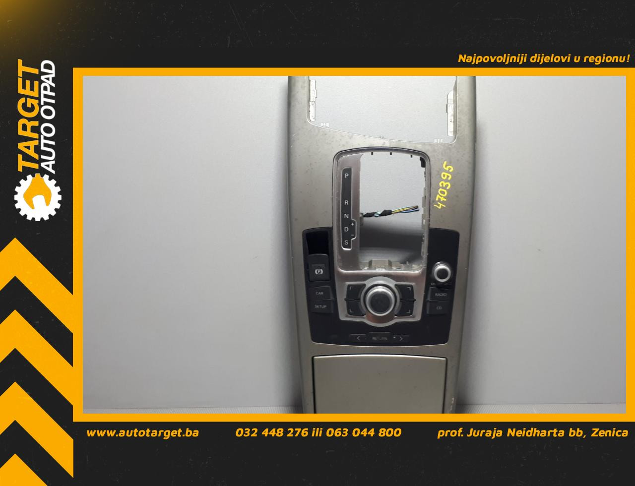 DIJELOVI CENTRALNA KONZOLA AUDI A6 > 04-08 4F1864261