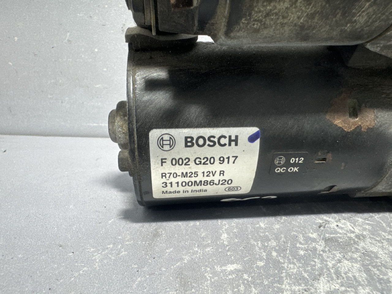 DIJELOVI ALNASER SUZUKI SWIFT > 10-13 31100M86J20