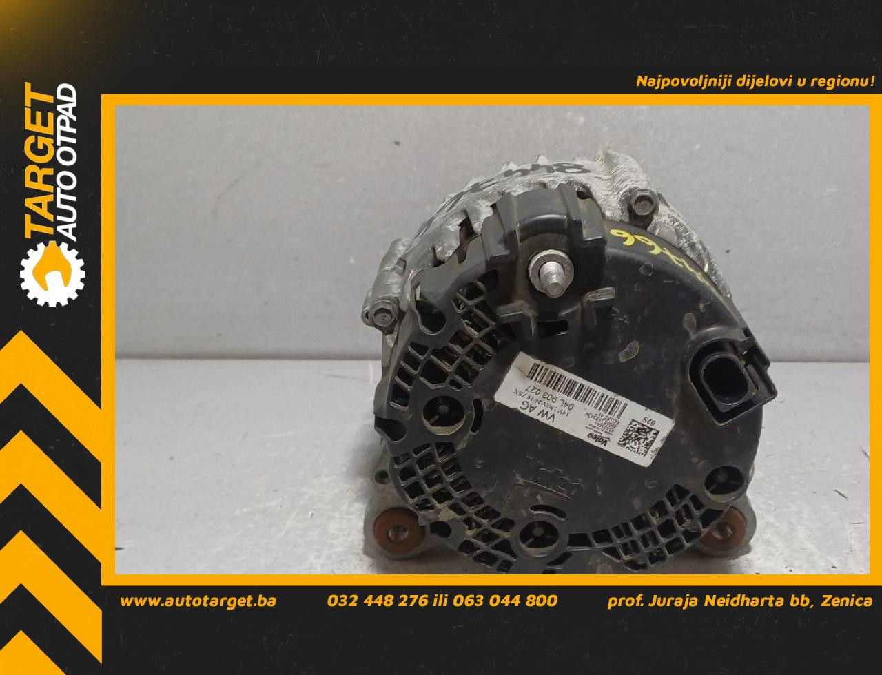 DIJELOVI ALTERNATOR AUDI Q5 (FY) > 17 - 20  2.0 04L903027