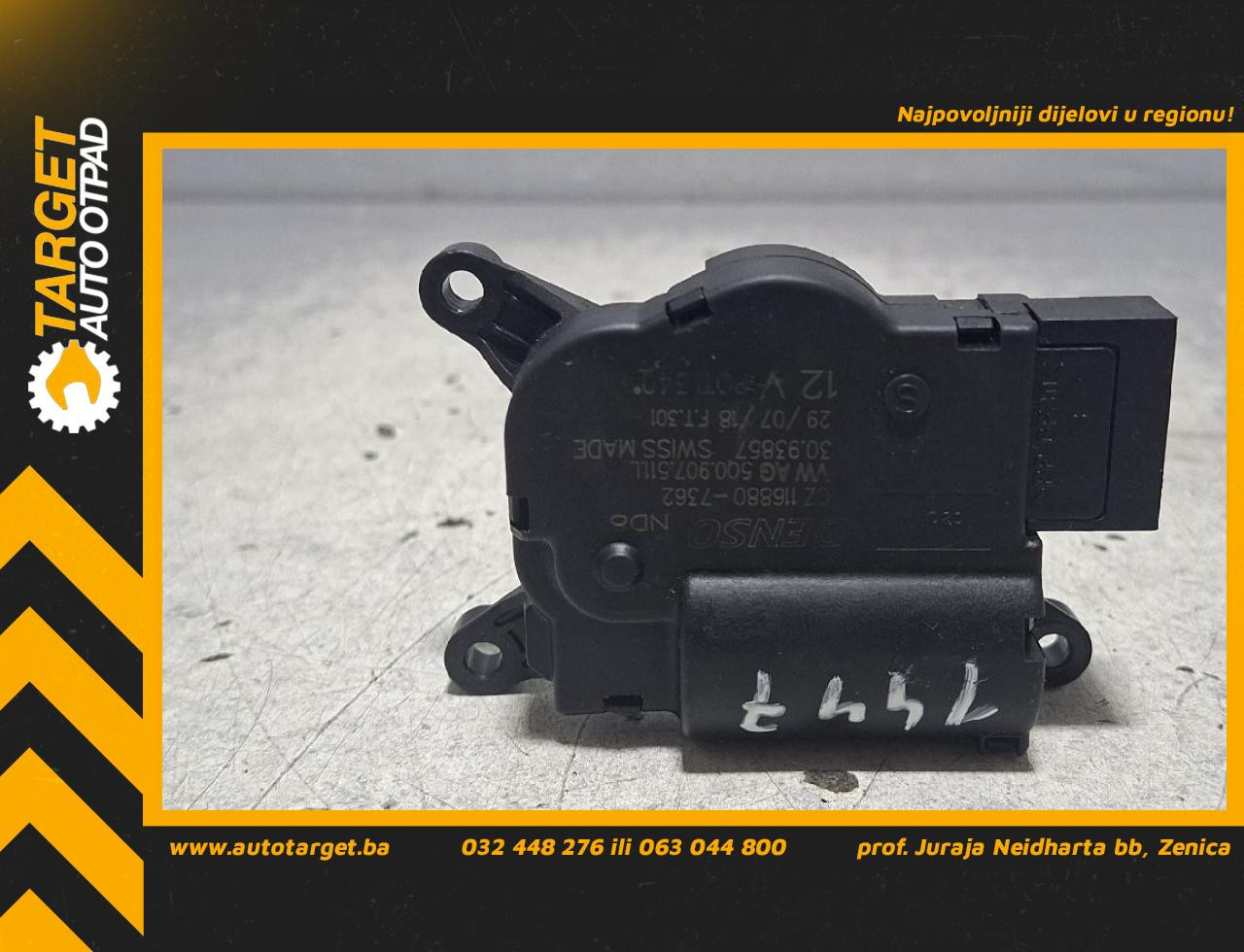 DIJELOVI MOTORIC KLAPNE VW PASSAT B8 > 14-19 2.0 5Q0907511L