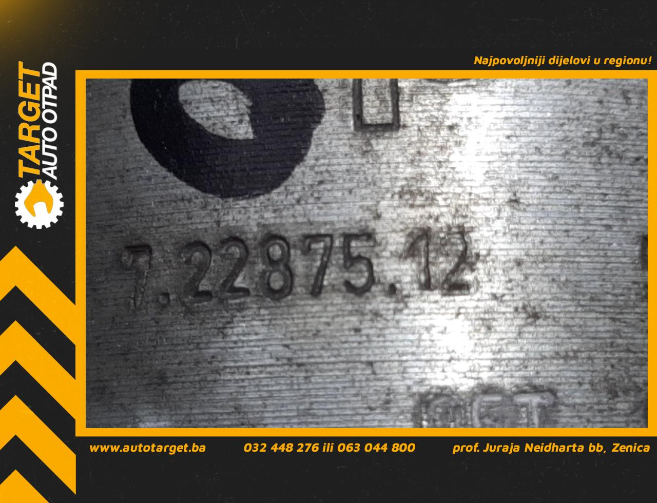 DIJELOVI EGR OPEL ASTRA H > 04-06 1.4 72287512