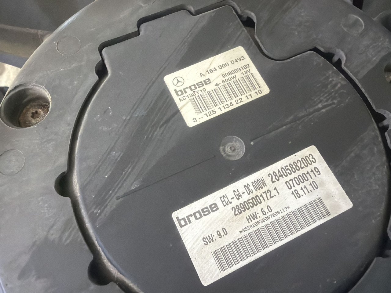 DIJELOVI VENTILATOR MERCEDES ML (W164) > 08-11 3.0