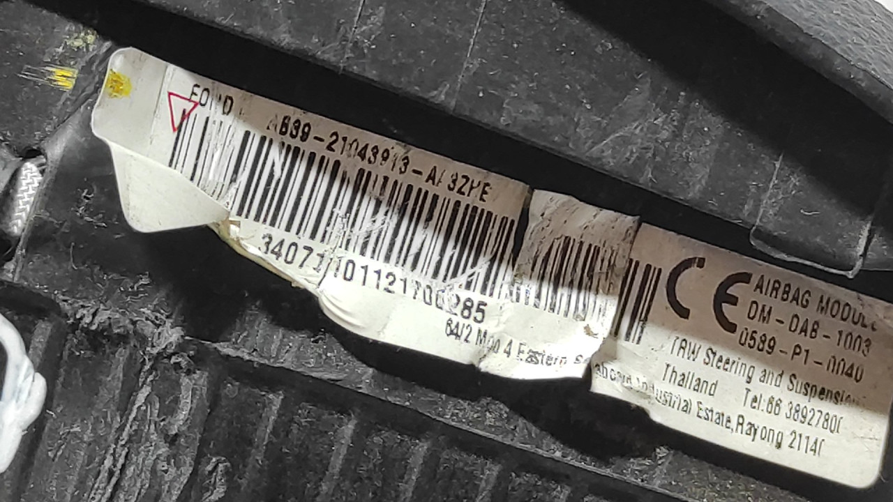 AIRBAG VOLANA FORD RANGER > 11-15 AB39-21043913