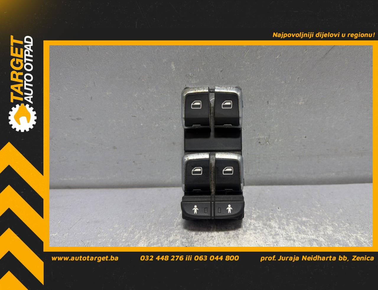 DIJELOVI PREKIDACI PROZORA VW TOUAREG > 11-14 3.0 8V0959851E