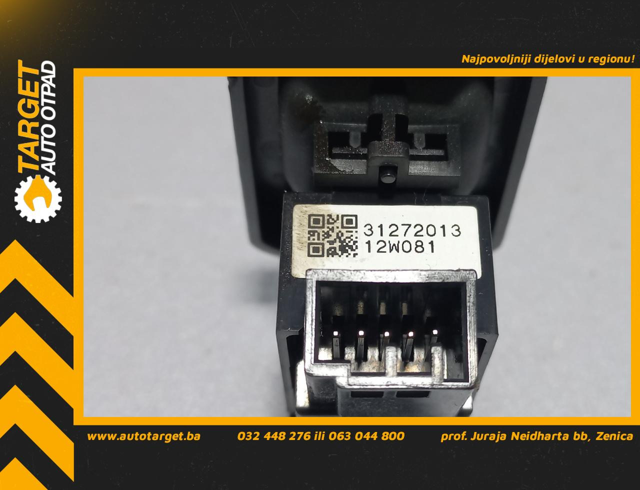 DIJELOVI PREKIDACI PROZORA VOLVO S60/V60 > 10-13 31272013
