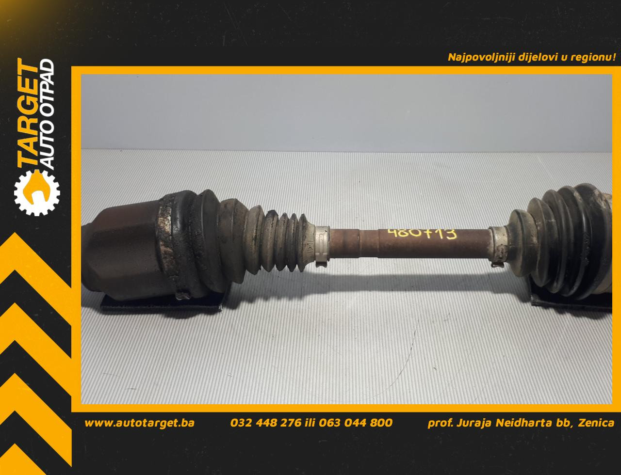 DIJELOVI POLUOSOVINA FIAT QUBO > 08-16