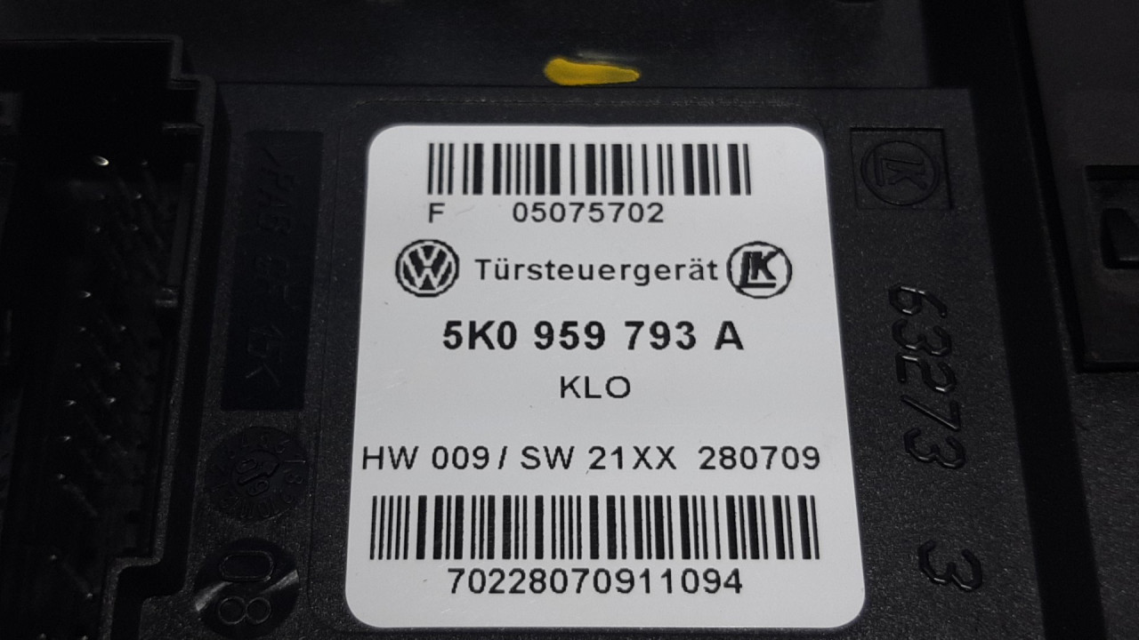MOTORIC PODIZACA STAKLA VW GOLF 6 > 08-12 5K0959793A