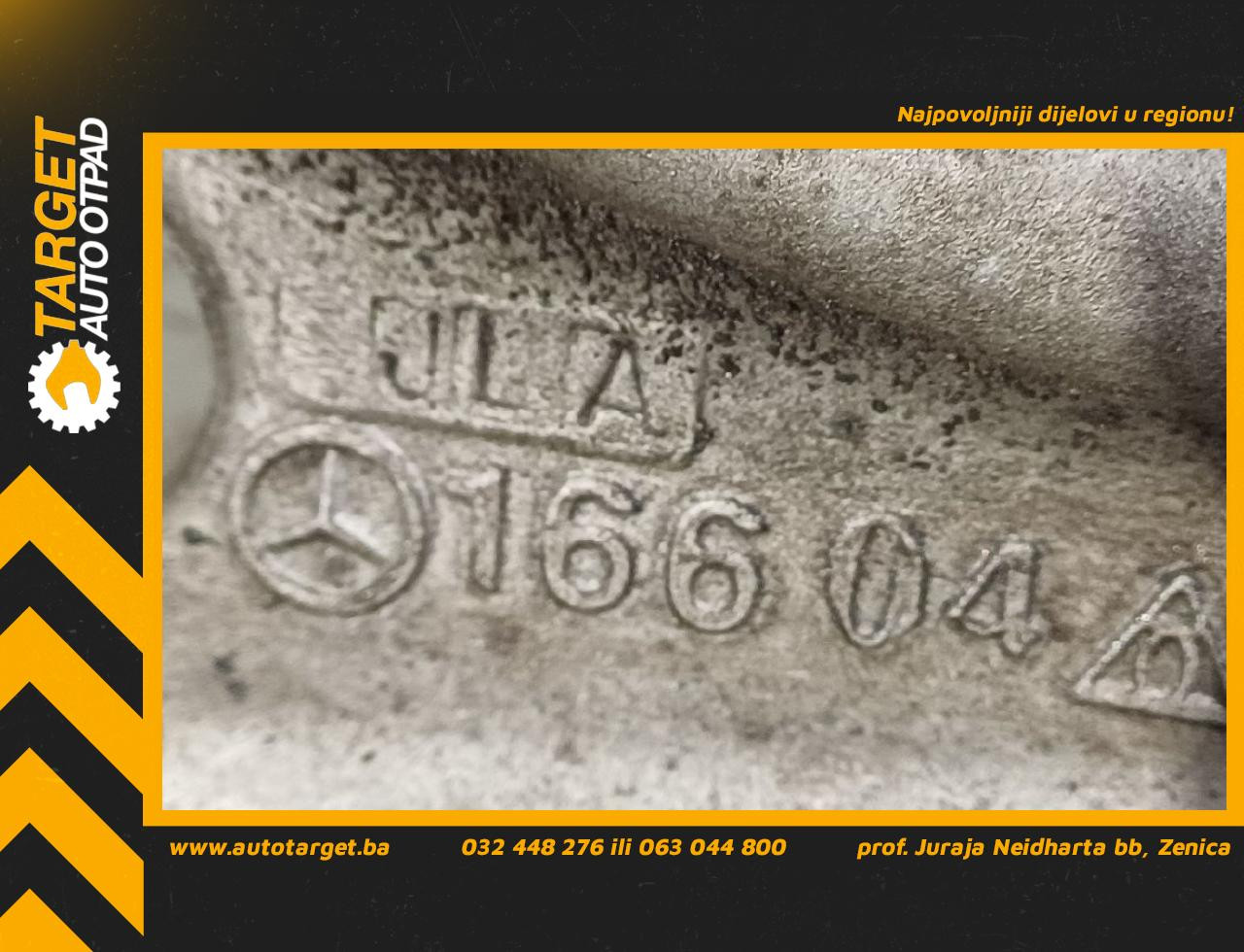 DIJELOVI LAFETA MERCEDES ML (W166) > 11-15 3.0 A16604