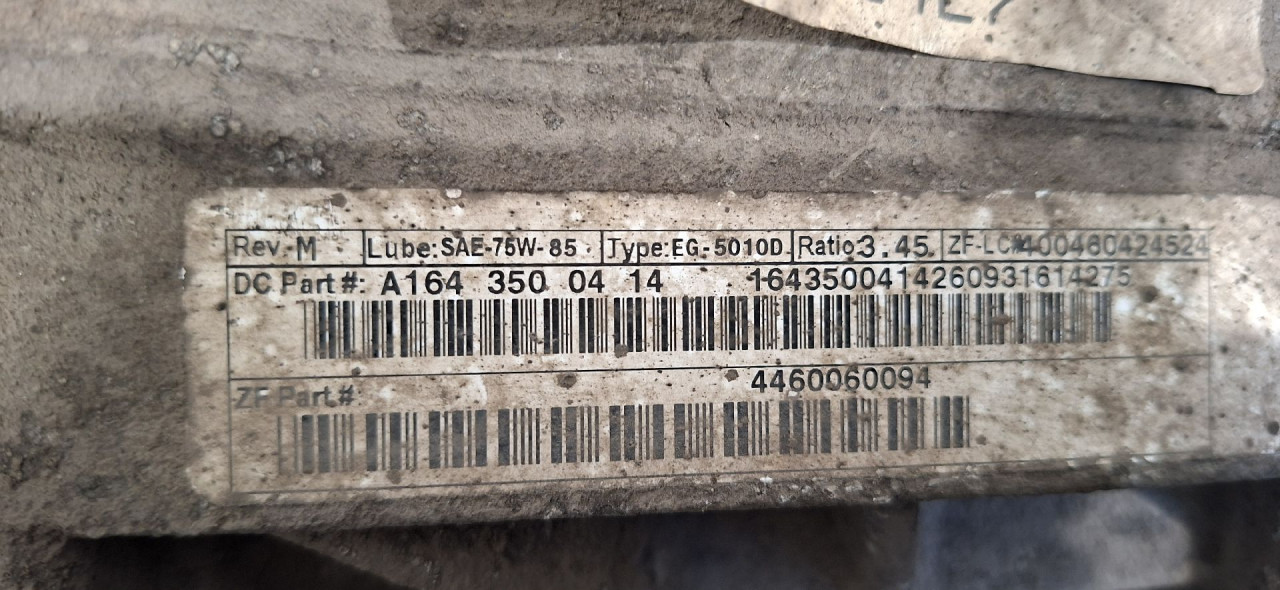 DIJELOVI DIFERENCIJAL MERCEDES ML (W164) > 08-11 3.0 A1643500414