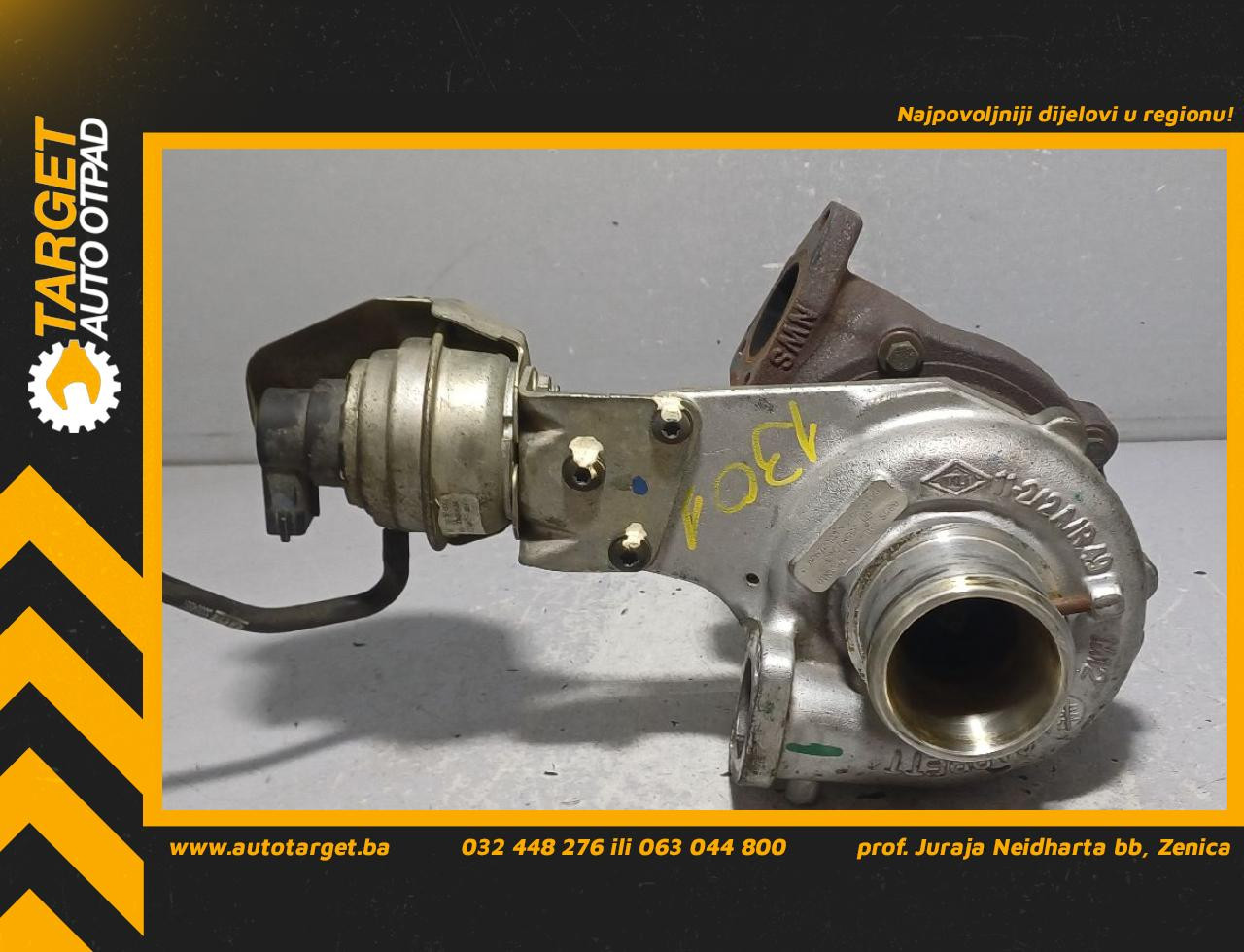 DIJELOVI TURBINA OPEL ASTRA J > 12-15 2.0 55581063