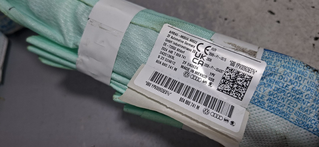 DIJELOVI KROVNI AIRBAG AUDI Q5 (FY) > 20 -  2.0 80A880741M