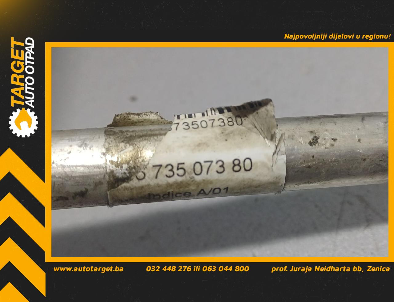 DIJELOVI CRIJEVO KLIME PEUGEOT 508 > 14-18 1.6 9673507380