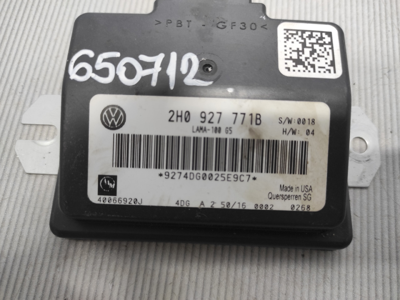 ELEKTRONIKA MODUL VW AMAROK > 16-18 2H0927771B