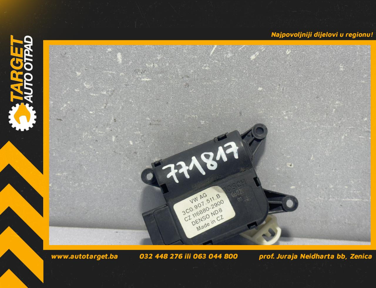 DIJELOVI MOTORIC KLAPNE AUDI Q5 (FY) > 17 - 20 2.0 3C1907511B