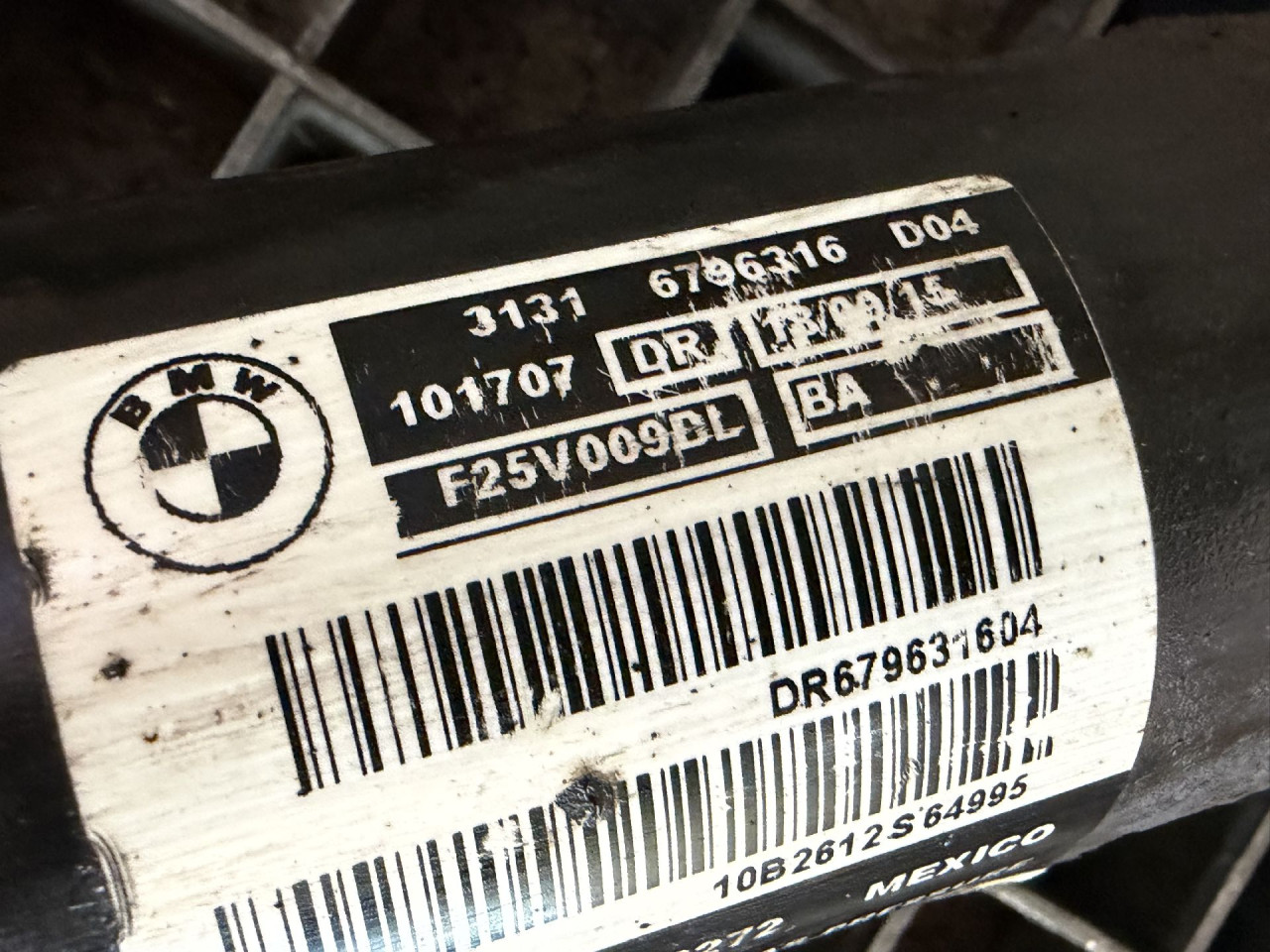 DIJELOVI AMORTIZER BMW X3 (F25) > 14-17 2.0 6796316
