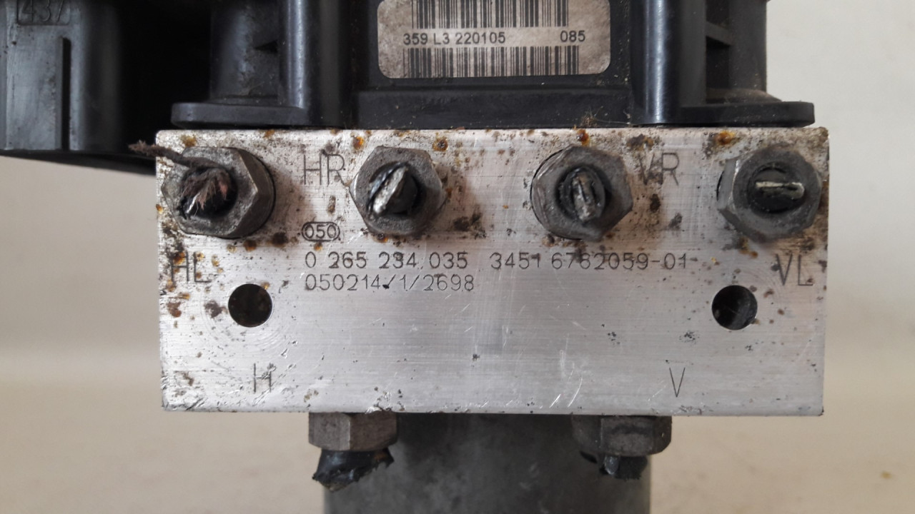 ABS ELEKTRONIKA BMW X3 (E83) > 04-07 3451676205901 0265