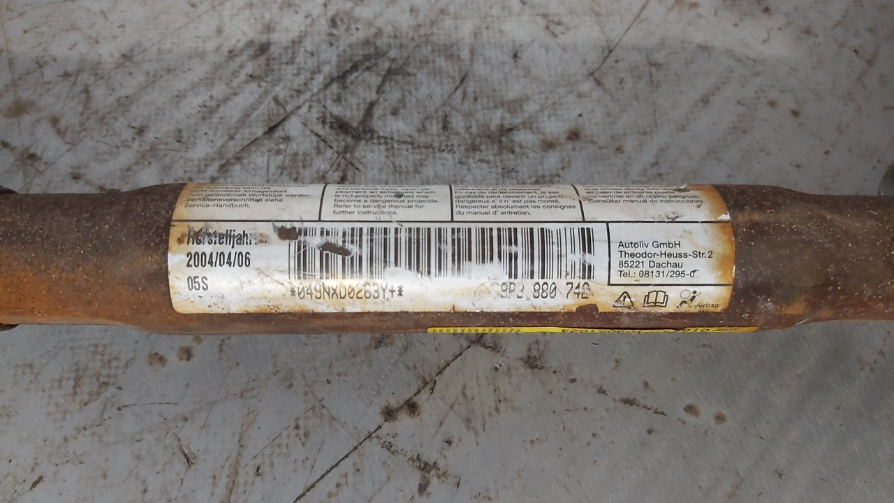 DIJELOVI KROVNI AIRBAG AUDI A3 > 03-08 8P3880742